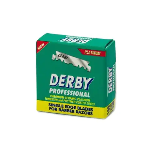 Derby Platinum Single Edge Razor Blades