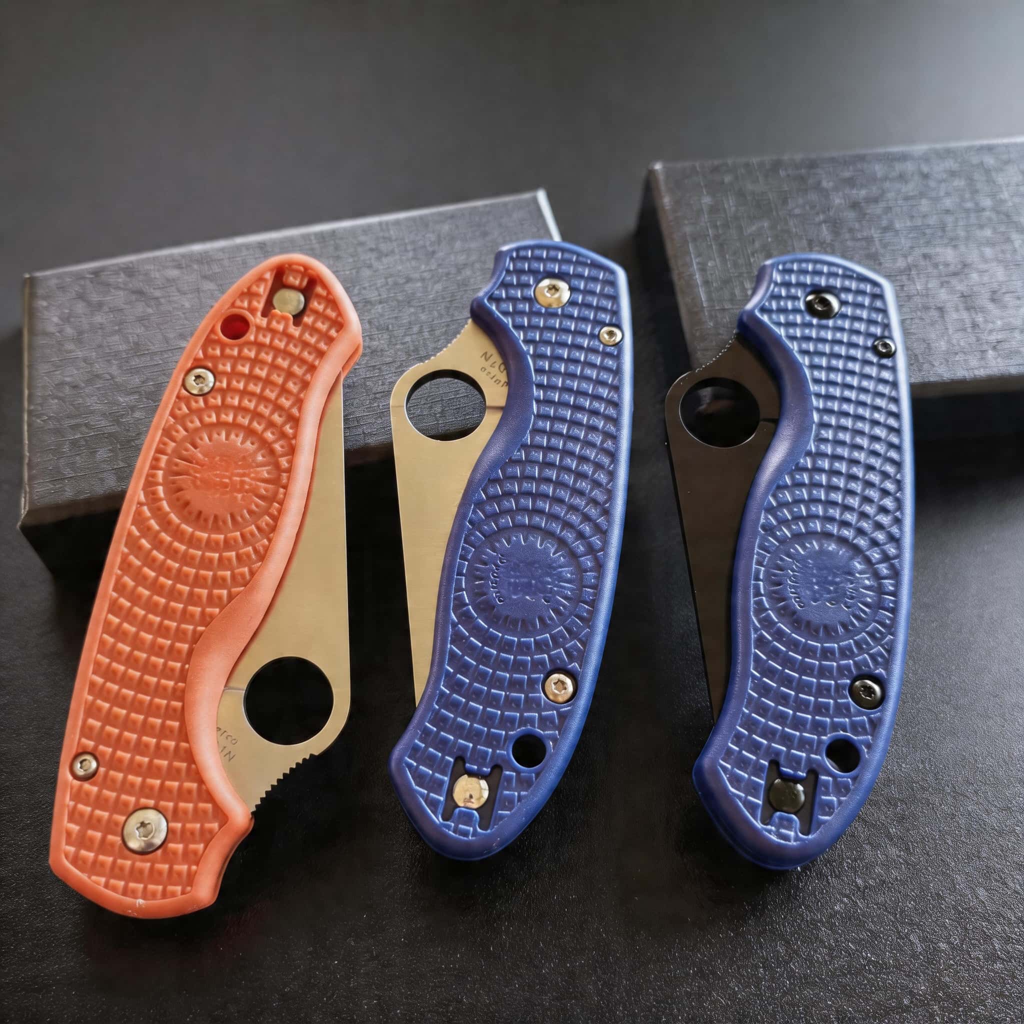 C223 Outdoor Folding Knife - High Hardness Anti-Corrosion Blade with Durable PVC Handle - Ideal EDC Tool for Camping, Fishing, Hunting - Perfect Gift for Men