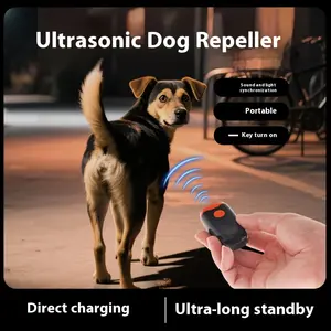 Ultrasonic Mini Dog Repeller, Portable Training Device, Outdoor Use, Prevents Bites, Small and Easy to Operate, 1pc