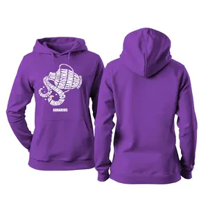 Zodiac Characteristics Hoodie – Purple Edition Zodiac Characteristics Hoodie – Purple Edition