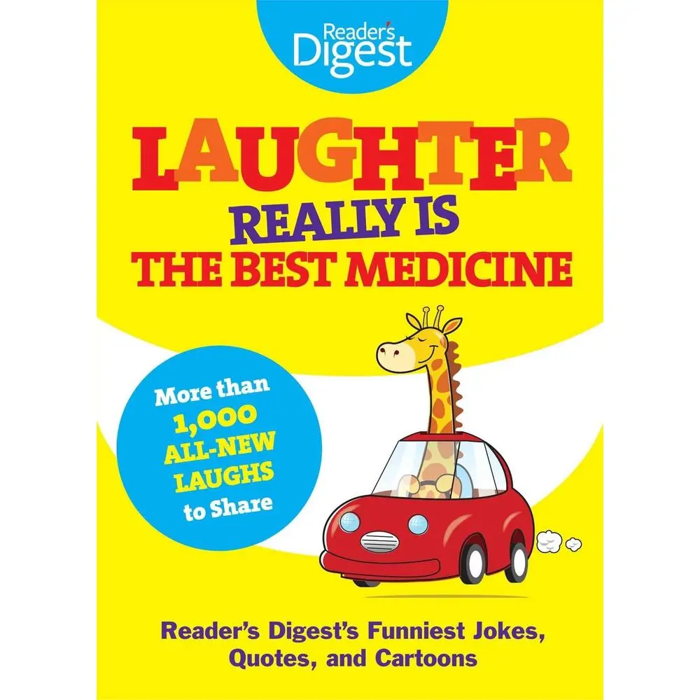 USED Book - Laughter Really Is the Best Medicine: America's Funniest Jokes, Stories, and Cartoons by Editors of Reader's Digest (Paperback) - english