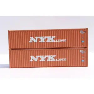 Jacksonville Terminal Company 405061 NYK LINE 40' 40' HIGH CUBE containers, Corrugated-side. JTC # 405061, NScale