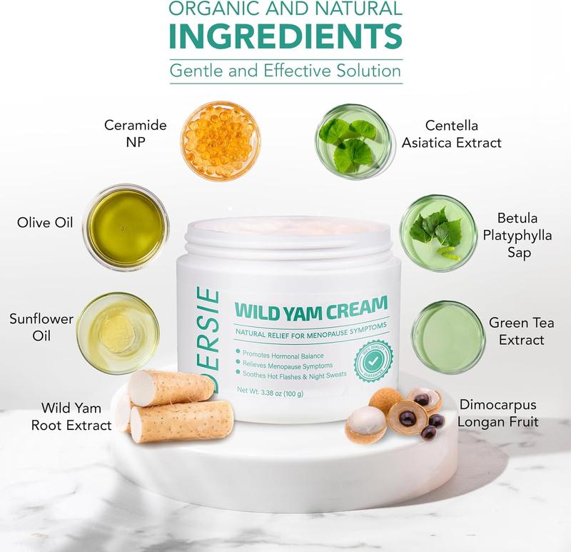 Wild Yam Cream for Hormone Balance: Dr. Barbara O'neill Recommended Formula for Women's Menopause Symptoms