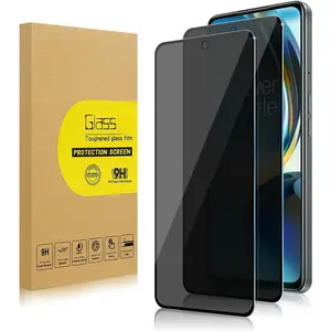 2 Pack  Screen Protector for  Nord N30 5G [Anti-Spy Tempered Glass], Ultra HD, Anti-Scratch, Bubble-Free, Easy Install 9H Protective Glass for Nord N30