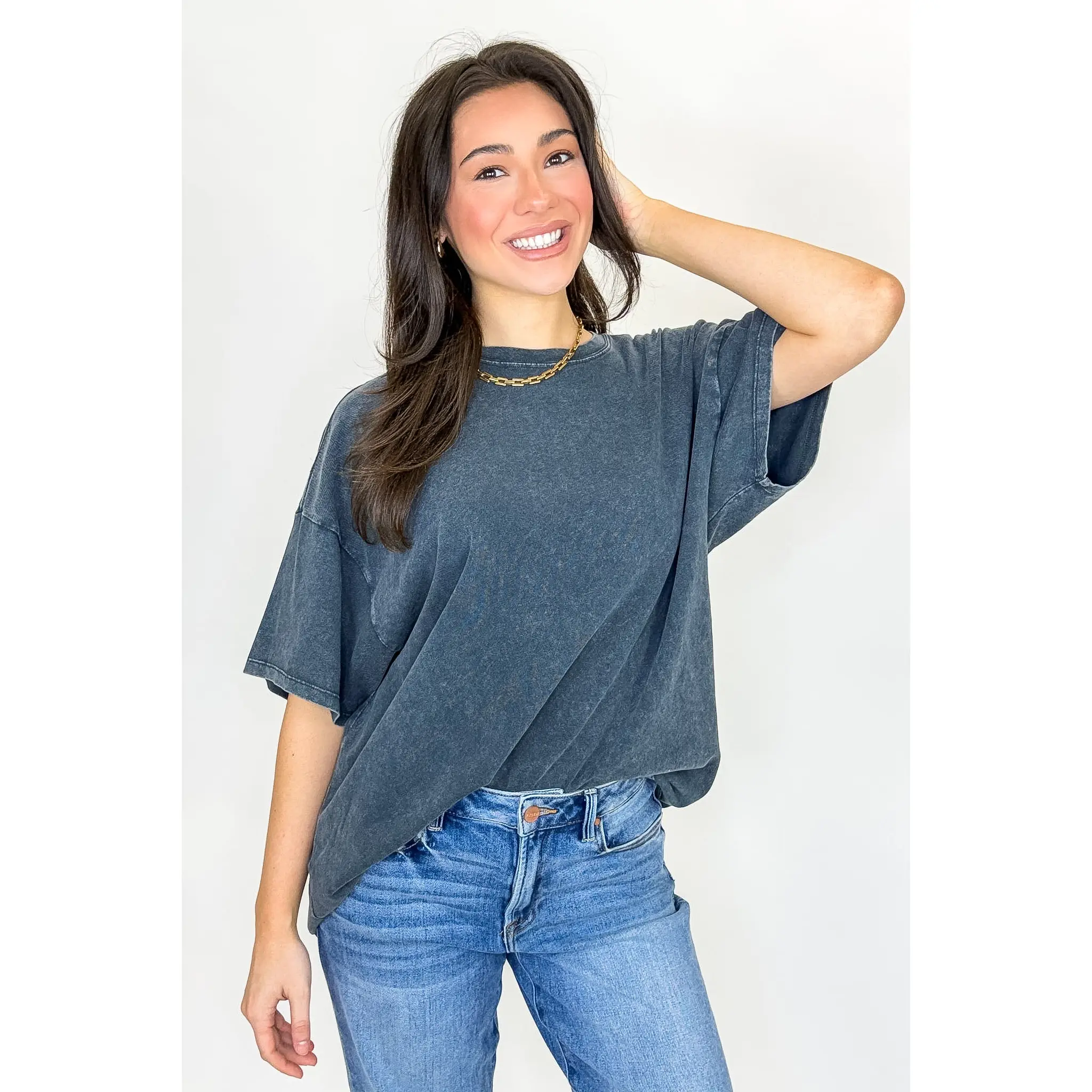 Stay Awhile Mineral Wash Tee