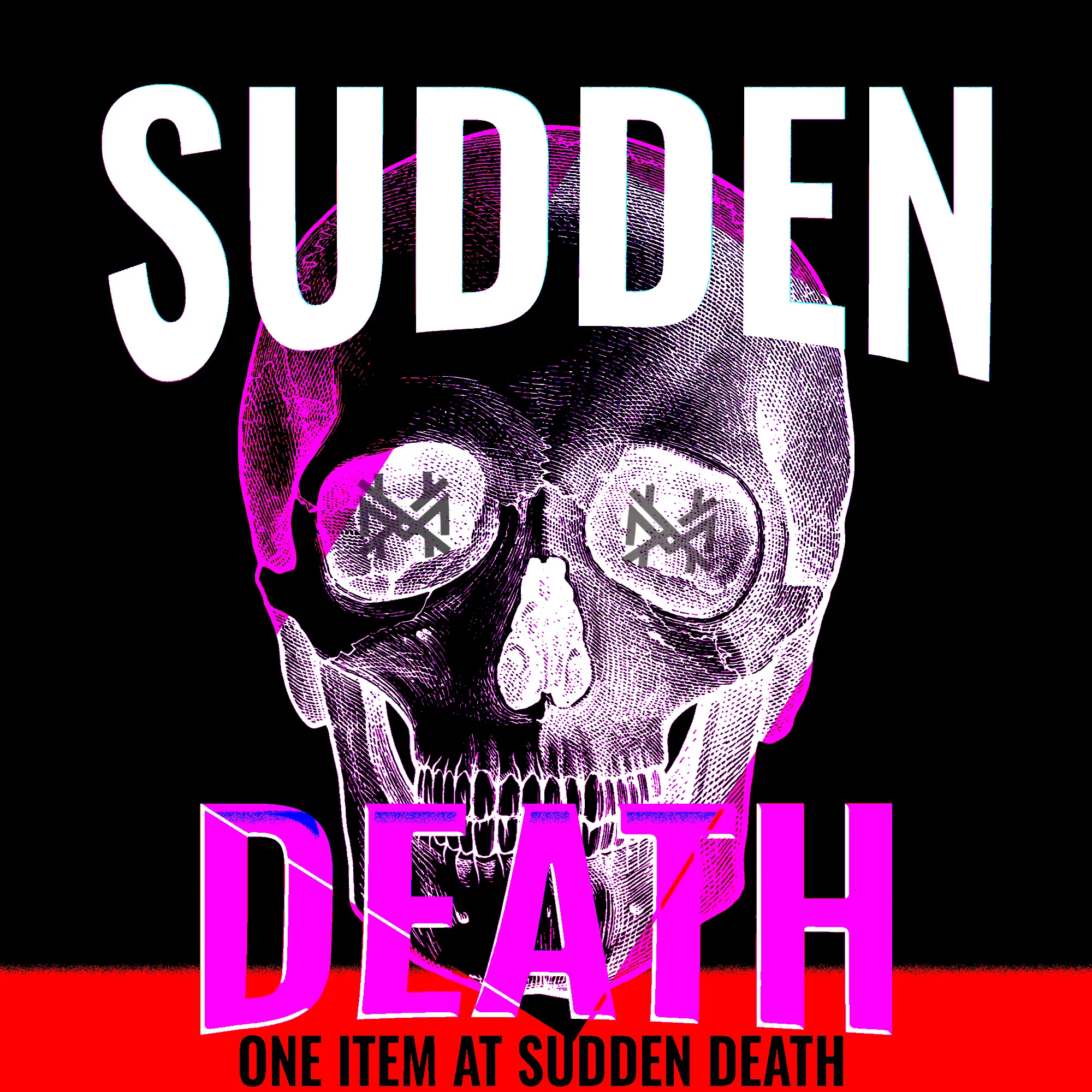 SUDDEN DEATH HAT - shown on screen ( final sale ) PRINT - TikTok Shop