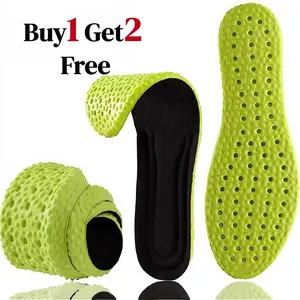 Buy 1 Get 2 Free Plus Size Insoles for Flat Feet, Ultra Soft Foam Shoe Inserts, All Day Comfort Height Boosters for Daily Casual Footwear