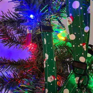 Christmas Inspired Holiday Keyfob Wristlet - Perfect Gift Idea