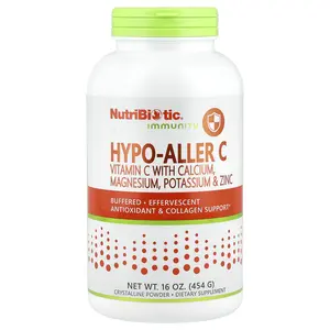 NutriBiotic Immunity, Hypo-Aller C Vitamin C with Calcium, Magnesium, Potassium & Zinc, 16 oz (454 g)