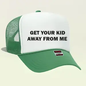Get Your Kid Away From Me Trucker Rope Hat