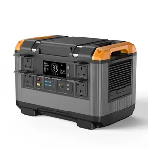 Volixor 2016wh 2400w Movable Energy Storage Power Station for Outdoor Camping Emergency Use with Digital Display No Attributes Specified