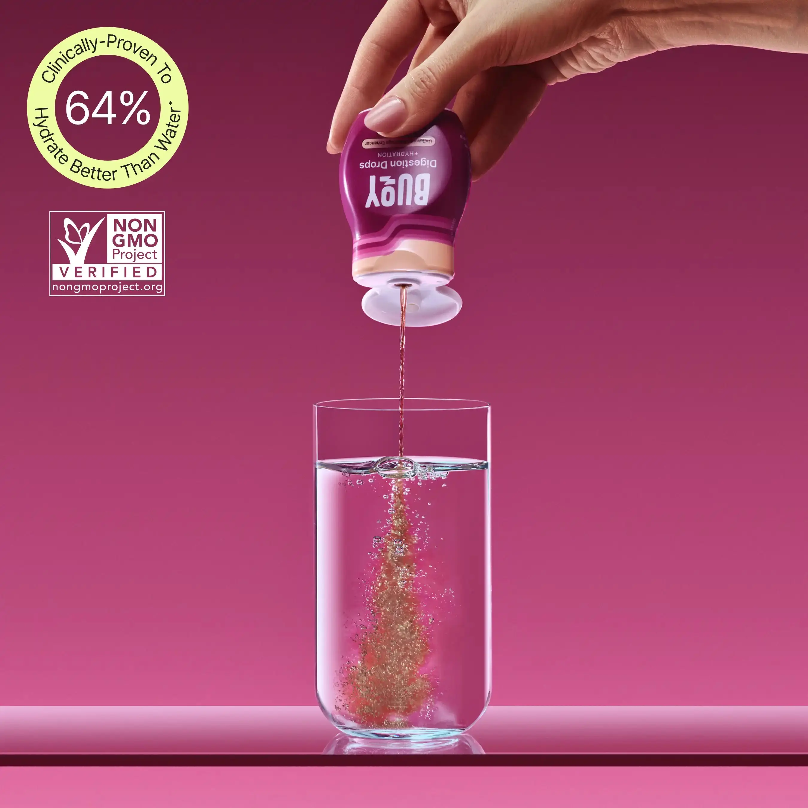 Buoy | Digestion Drops Liquid Minerals with Ginger, Fennel & Peppermint for Any Drink, No Sugar