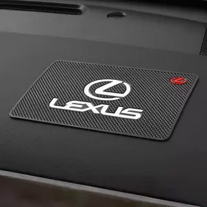 PVC Silicone Car Dashboard Mat Interior Anti-Slip Water Cup Pads For Lexus RX330 IS250 Ct200h ES300h RX350 IS300h NX300h UX GX470 LX570 LS430 LS460 LS RX300 GS NX