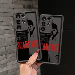 Scarface Killer Popular Movies Phone Case Suitable for Samsung Galaxy S26 S25 S24 A26 A36 A17 A07 A55 A35 A06 A05 A14 A24 A34 A54 A16 A05S A25 A15 A23 A33 A53 A73 A13 A04E A04 S23 S22 S21 S20 FE Ultra Plus 4G 5G Anti Fall Soft TPU Back Cover