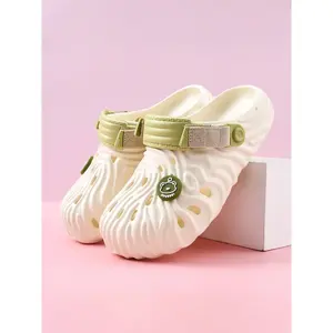 Women's Sporty Plain Color Clogs, Casual Comfortable Breathable Non-slip Clogs, Fashionable Shoes for Outdoor Beach Vacation(Sheets)