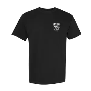 Sunday Pasta Club Tee – Black