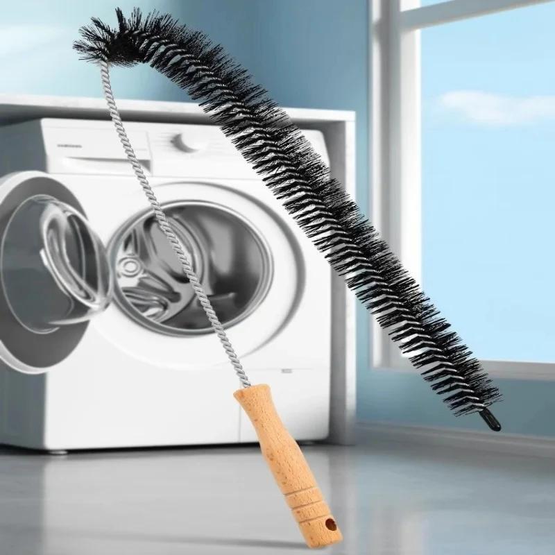 Household Cleaning Brush, 1 Count Long Flexible Dryer Vent Cleaner, Kitchen Cleaning Tool, Household Cleaning Brush for Washing Machine