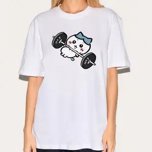 Funny Chiikawa Hachiware Gym Shirt, Cute Japanese Anime Manga Inspired Shirt, Unisex Shirt, Birthday gift for Men Women