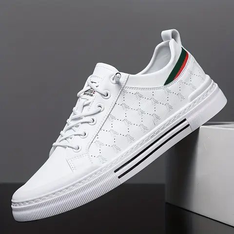 Men's Fashion Casual Sports Shoes, Breathable Comfortable All-Season Sneakers, Stylish Low-Top Casual Athletic Footwear for Everyday Wear, Breathable Workout Sneakers, Daily Casual Sneakers, Lightweight Sneakers