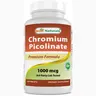 Best Naturals Chromium Picolinate 1000 mcg Tablet - Supports Healthy Blood Sugar Levels, 240 Count, GMP Certified, No Artificial Ingredients, Non-GMO & Gluten Free, 3rd Party Lab Tested