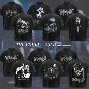 [COLLECTION] The Pretty Wild Band T-Shirt, Gothic Doll Graphic Tee, Retro Dark Feminine Metalcore Shirt, Occult Alternative Inspired Merch, Vintage Heavy Cotton Band Tee, Gift for Metal Music Lovers, Alternative Merch for Men & Women