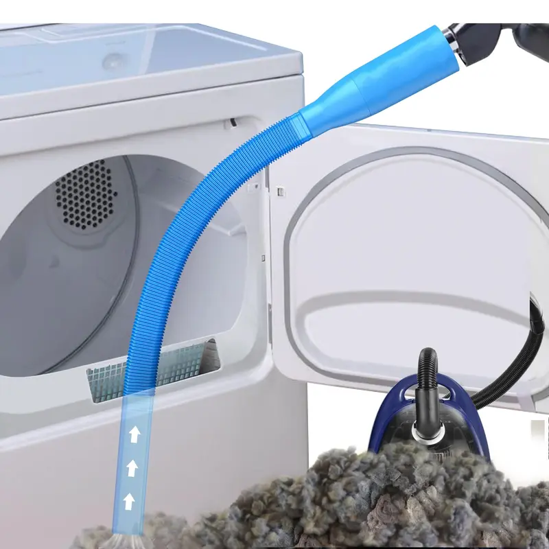 Vacuum Hose Attachment - Home Cleaning Tool for Lint Removal, Cleans Years of Build-Up Lint, Aids Fire Prevention, Festive Gift for Adults