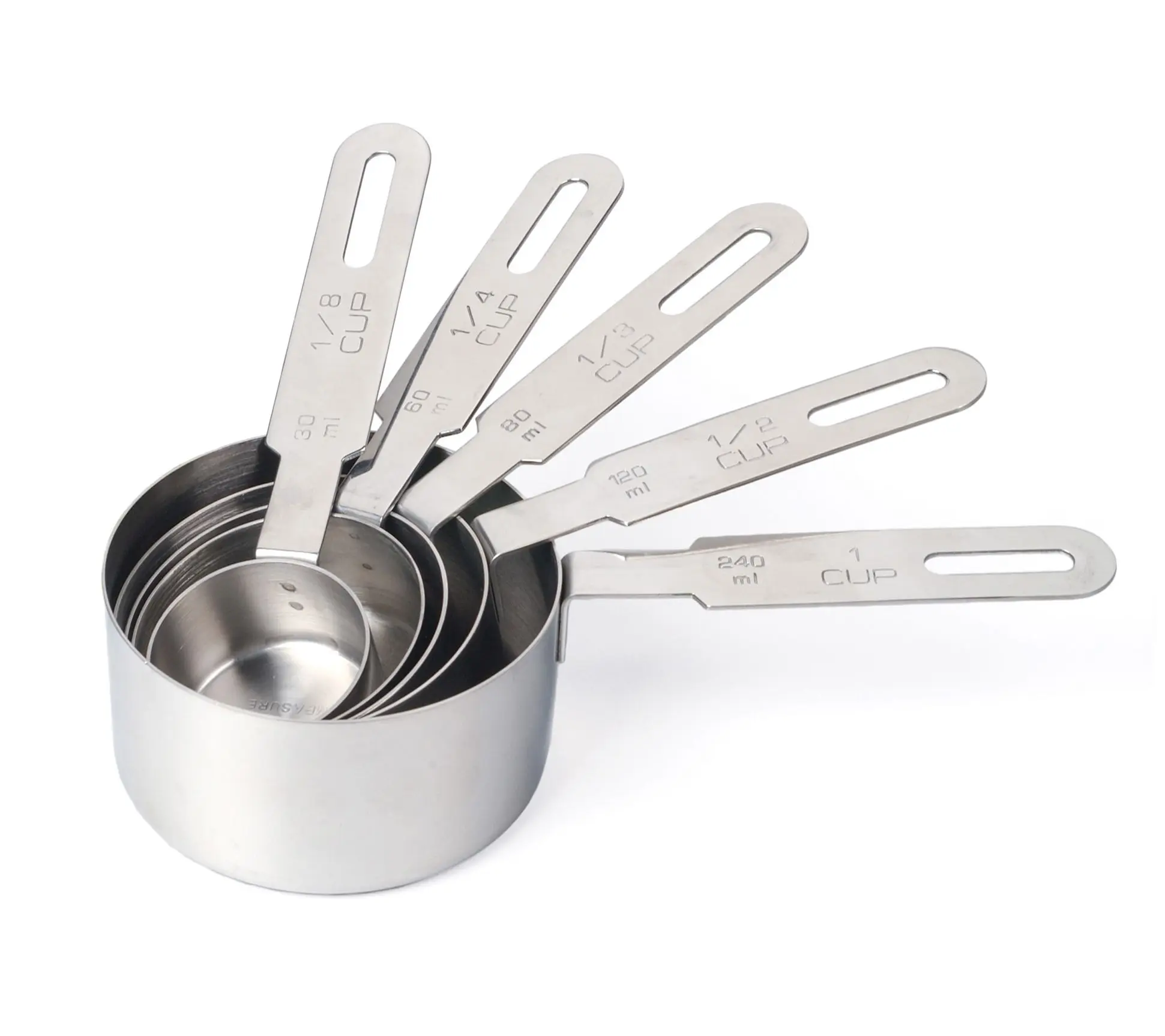 RSVP Set of 5 Measuring Cups RSVP Set of 5 Measuring Cups