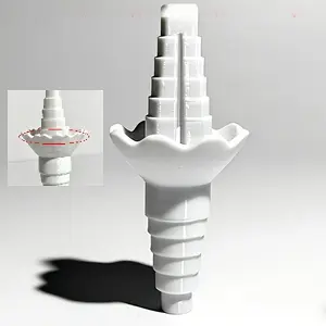 Universal Bottle Emptying Kit, Reusable Liquid Transfer Adapter, Leak-Proof Funnel, Durable Plastic, for Soap, Shampoo, Lotion, Bathroom Use
