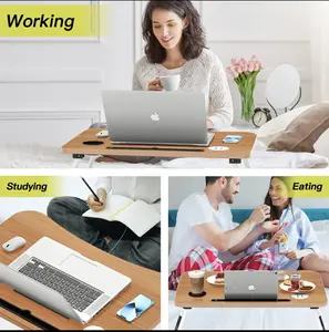 FOLDING LAP DESK TABLE FOR BED STUDY DESK OR FOOD TRAY.