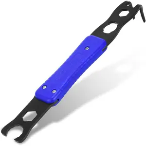 Mc4 Disconnect Tool, Solar Serpent 5-in-1 Multipurpose Solar Connector Tool, Assembly and Disassembly Tool for MC4 Style PV Connectors,  Box for Men (1 PCS)