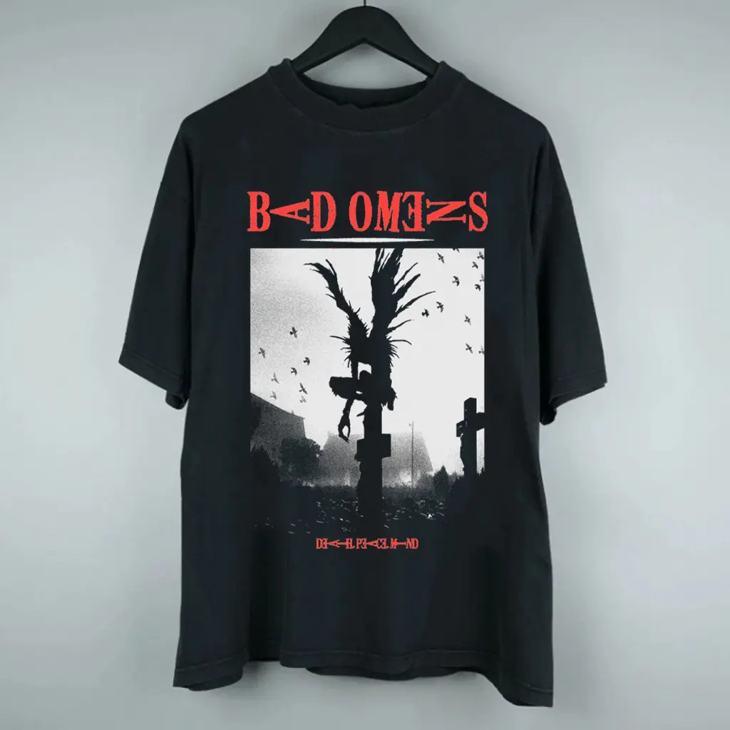 Bad Omens 2026 Tour Noah Sebastian Metalcore Vintage Tee HY6919