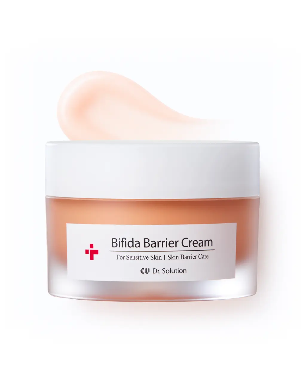 CU Dr. Solution Bifida Barrier Cream, Moisturizing Korean Moisturizer Skincare with Ceramide NP, Squalane, and Hyaluronic Acid 50ml (1.69 Fl. Oz.)