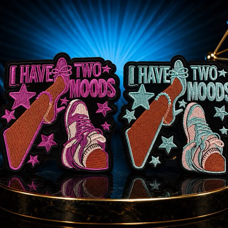 2-Moods Iron-On Medium Patch