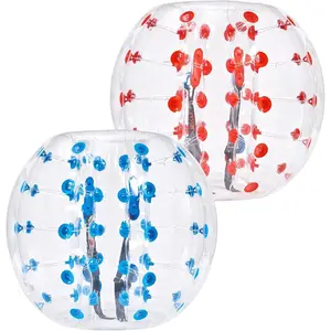 VEVOR Inflatable Bumper Ball 2 Packs; 2FT/3FT/4FT/5FT Body Size Adult Human Bubble Ball, Bumper Bubble Soccer Ball for Teens/AdultsVEVOR Super Brand Day