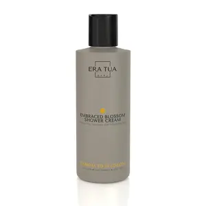 Embraced Blossom Shower Cream | Dutch Made & Formulated | Natural, Vegan, Paraben Free & Cruelty Free | Moisturizing Body Wash for All Skin Types | Orange Blossom & Jasmine Scent | 200 ml