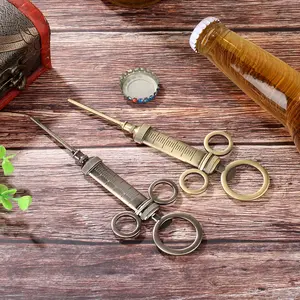 Personalized Beer Bottle Opener Model Syringe Injector, Unisex Beer Gift for Birthday Father's Day Christmas, Beer Accessories