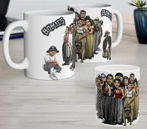 Chicano Cholo 90s gifts, Lil homies, Homies Mugs, 90s style Chicano mugs, cholo, Chicana cups, chola style, vato, lowrider, street, custom mugs, 90s style gifts Classic Drinkware Stylish Retro