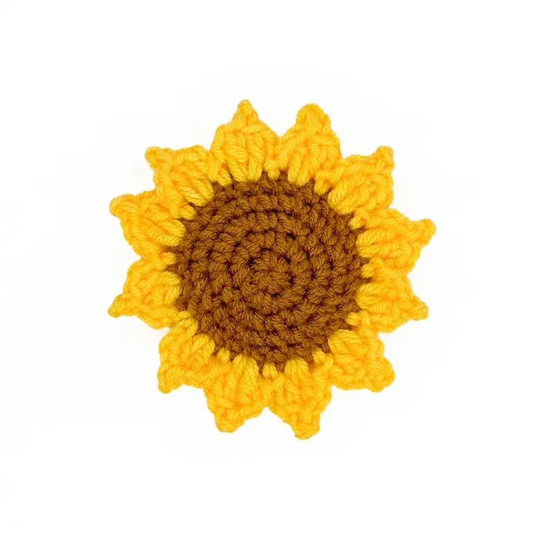 Handwoven sunflower head bouquet potted pen holder, simulated bouquet, preserved flower decoration Handwoven sunflower head bouquet potted pen holder, simulated bouquet, preserved flower decoration