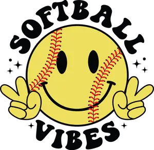 DTF Transfer – JD Softball Vibes Multi Sizes