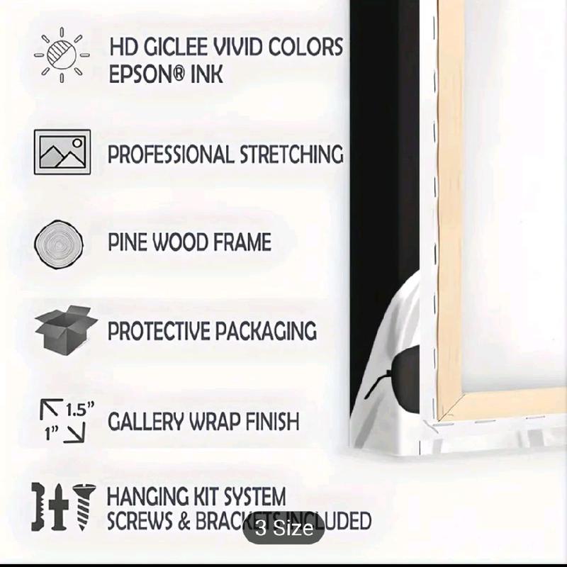 3pcs with frame --Abstract floral theme canvas wall art framed painting, 2D flat surface, suitable for indoor Easter, Mother's Day, Mardi Gras, St. Patrick's Day luxury decoration for him/her, bedroom, living room, bathroom, home office aesthetic decorati