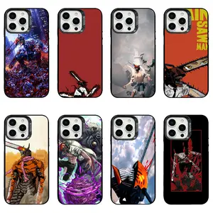 Chainsaw Man Denji Anime Phone Case, Shockproof Hard Cover for iPhone 17, 16, 15, 14, 13, 12, 11, Pro, Pro Max, Plus | Compatible with Samsung Galaxy S23, S24, S25, S26, Plus, Ultra, Perfect Christmas Halloween Birthday Gift for Friends, Great for Chainsa