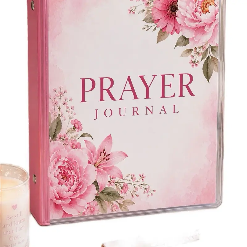 Prayer Journal with 3-Ring Binder, Including Practical Tools & Exercises for Spiritual Reflection