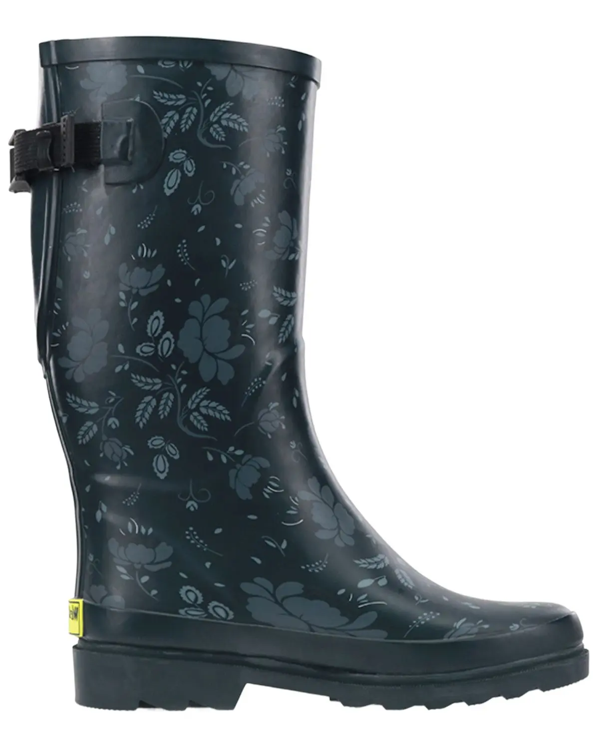 Western Chief Women's Women'S Feminine Floral Wide Calf Tall Rain Boot - 2100245B