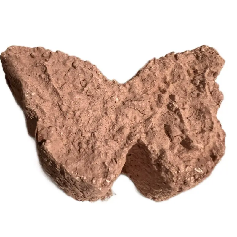 BARROLGA Mariposa Mistika Terron Clay Jade with Caolin Coc Blue Made in Mexico Natural Artisanal Material