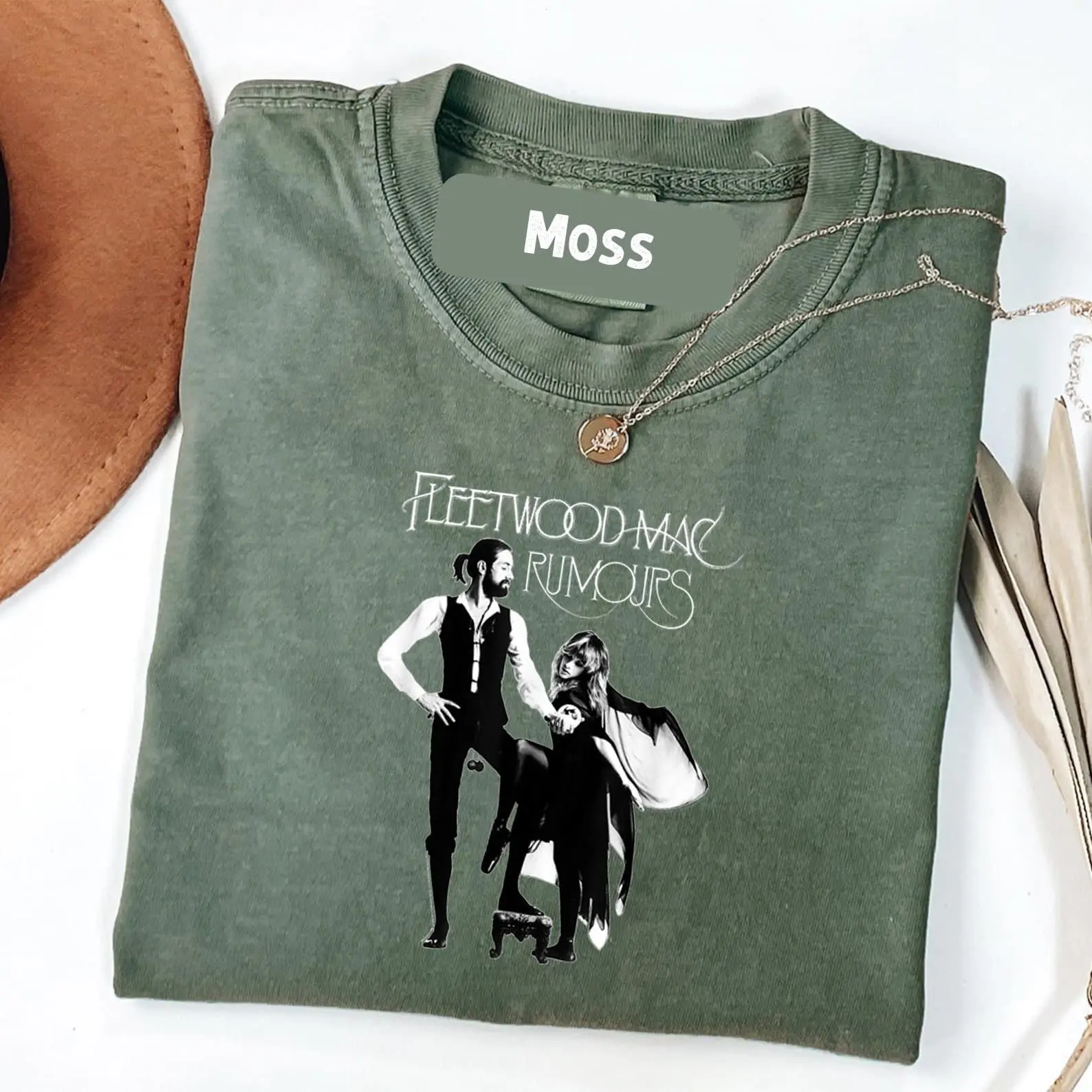 Comfort Colors Fleetwood Mac Rumours Rock Music Band T-Shirt