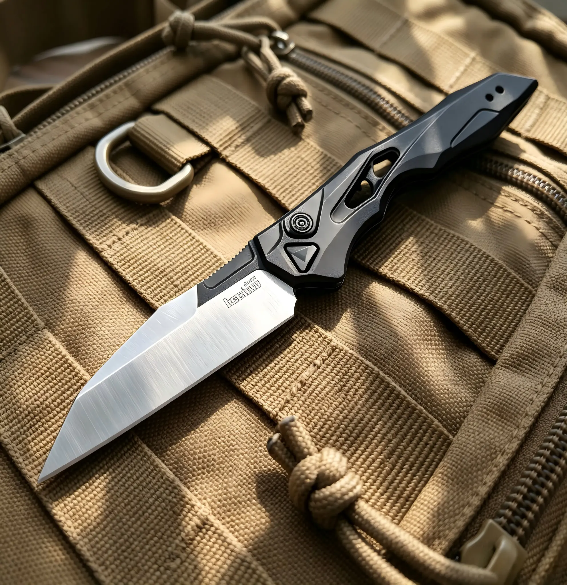 Ker Launch 13 AT Folding Knife CPM154 Steel Satin Blade Aluminum Handle Outdoor Camping EDC
