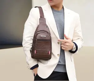 Sling Bag Casual Daypack Chest Crossbody Bag Cycling Purse for Men with Adjustable Strap and Multiple Pockets Ideal for Everyday Use