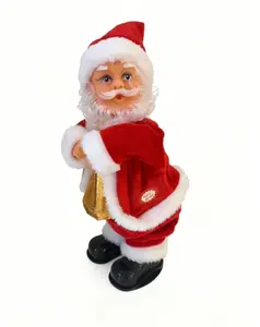 Twerking Santa Claus Doll Animated Hip-Shaking Christmas Decoration with Music Viral 2025 Xmas Gift for Kids & Holiday Parties Festive Addition Ornaments Ballet Themed Tutu Stuffed Animal capybara toy set Finger