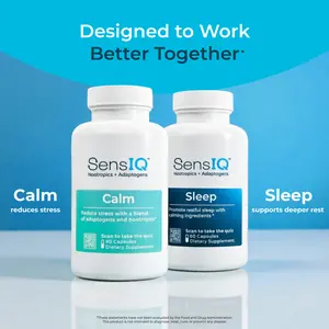 Sensiq Protocol Restful Nights System - Sleep Deeply Without Melatonin, Supports Deeper Rest, Naturally Calms