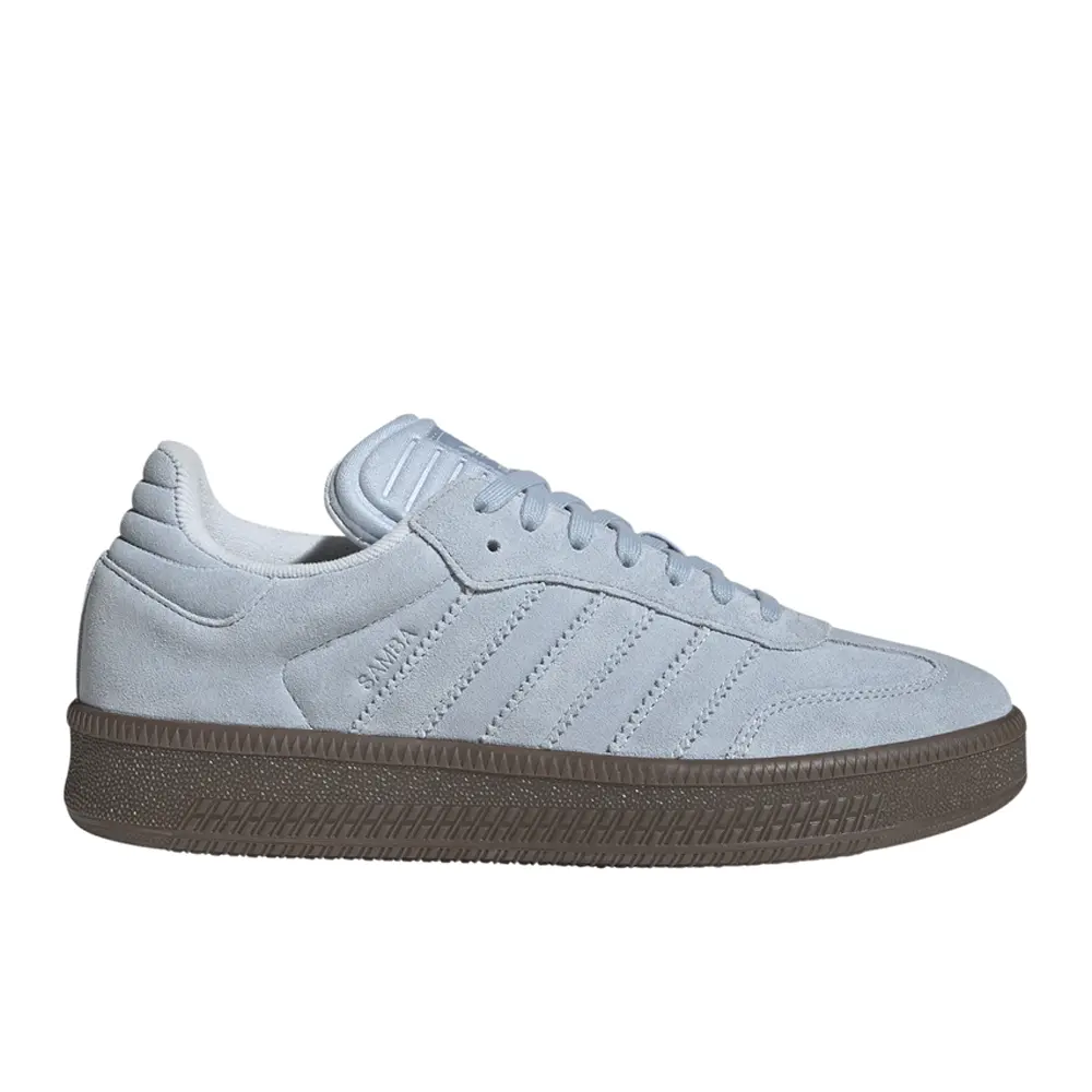 adidas Mens Samba Xlg Sneakers Shoes Casual - Blue